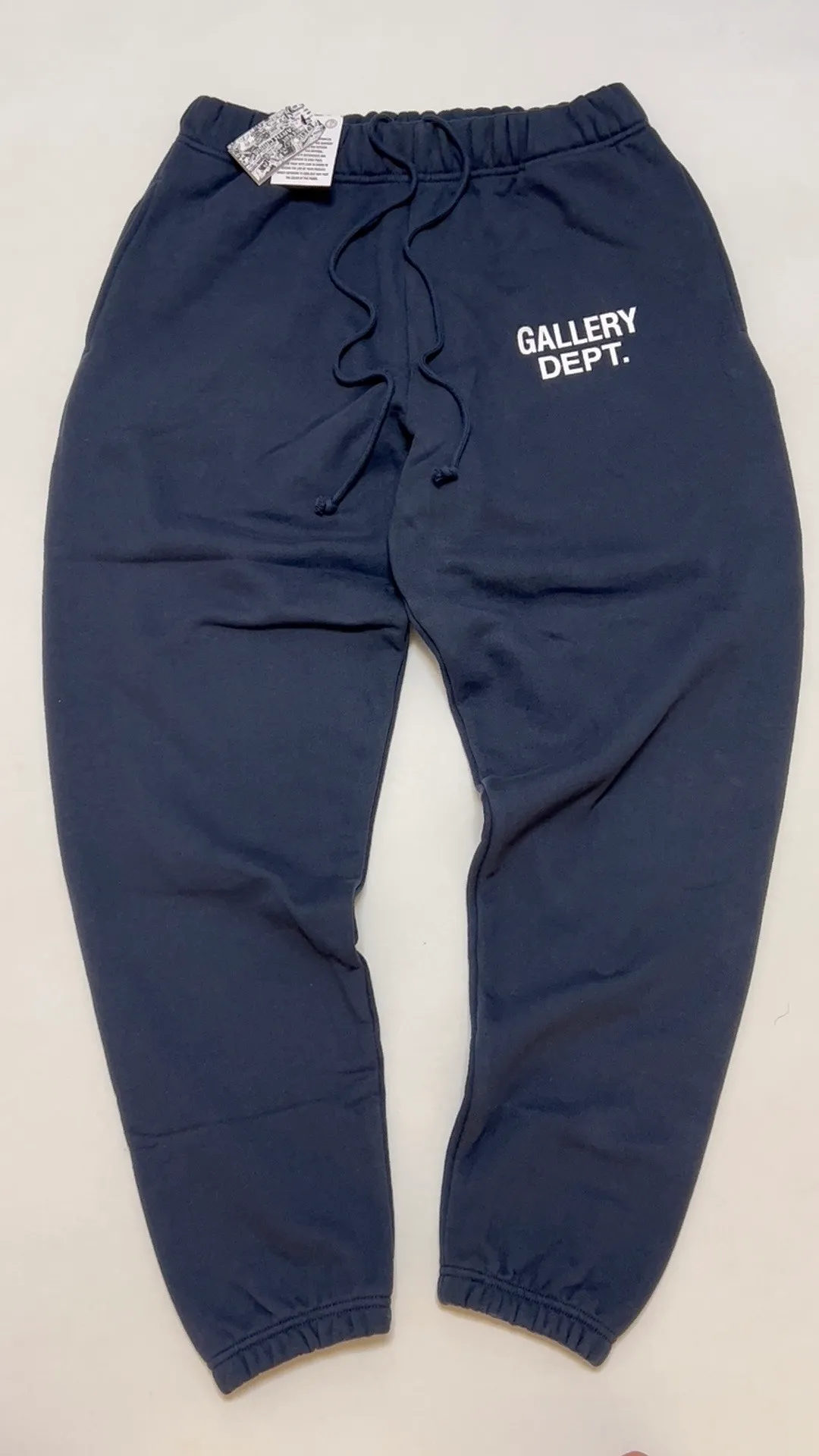 Gallery Dept. English Logo Sweat Pant English Basic Logo Sweat Pant Vintage Washed Trousers Washed Black S-XL ⚠️Note: The genuine product is not black and the color is navy blue. Don’t buy the wrong one!